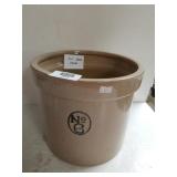 Stoneware Crock(has Small Crack(