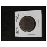 1852 Large Cent