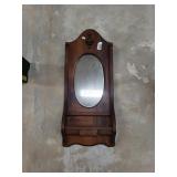 Vintage Mirrored Shelf