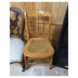 Wicker Seat Dining Chair