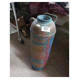 Vintage Copper Fire Extinguisher No Top