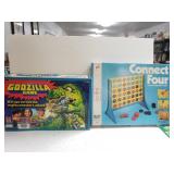 Vintage Connect Four And Godzilla Games