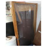 Display Case. Cracked Glass. Needs Small Repair