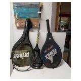 Tennis Rackets With Covers & STYX Lacrosse Stick