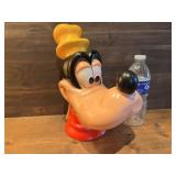 Walt Disney Goofy Hard Plastic Bank 1971-72