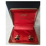 Mens Cufflinks - Marked 12K G.F.