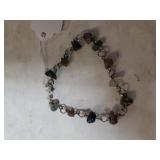Ladies 7" Natural Stone Bracelet