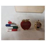 (3) Teacher Pins