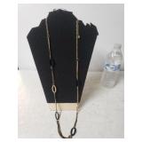 Ladies Long Fashion Necklace - Marked 