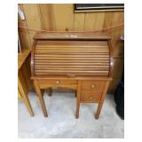 Vintage Childs Roll Top Desk