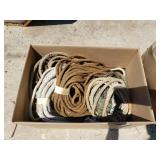 Lot Of Rope And Electrical Items