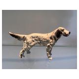 Vintage Cast Iron Miniature Hunting Dog