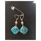 Ladies Turquoise Earrings