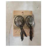 Ladies Indian Inspired Dreamcatcher Earrings -