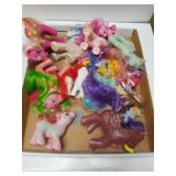 Assorted My Little Ponies & Small Figures