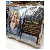 Alaska Wildlife Luxury Plush Blanket(new)
