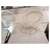 Assorted Pyrex Dishes - Pie Plates, Casserole