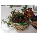 Decorative Pot With Flowers