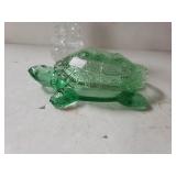 Green Glass Turtle