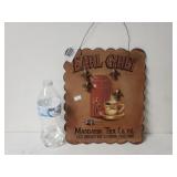 Earl Grey Metal Sign