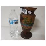 Vintage Wooden Vase