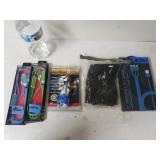Pepper Spray, Charging Cords. And  Bike Gloves