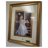 Beautiful Picture Of Little Girl On Chair
