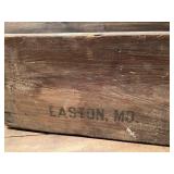 Vintage Wooden Easton, MD Coca-Cola Crate