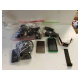 Chargers Flip Phone. Watch And Charging Boxes