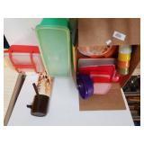 Assorted Storage Containers,  Cups, Beverage