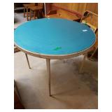 Vintage Round Folding Table