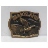 Maryland Duck Belt Buckle