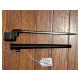 Enfield No. 4 MK2 Spike Bayonet With Scabbard