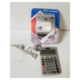Calculator, Polaroid Instant Camera, More