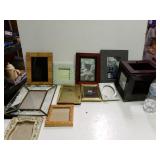 Bombay Box And Assortment Of Picture Frames