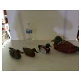 Duck Decoys And Trinket Box