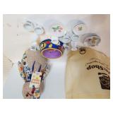 Catzilla Bowl, Mini Tea Set, Door Stop