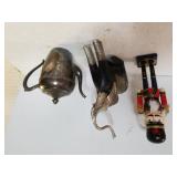 Nutcracker, Silver Like Kettle, Elephant Statue