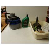 Small Shop Vac, Oli, Paint Brush And More