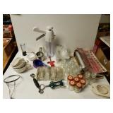 Measuring Cups. Spice Jars, And More