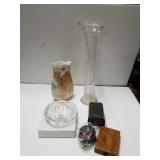 Flower Vases,  Mikasa Candy Dish & More