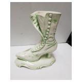 Ladies Victorian Shoe Statue