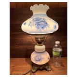Vintage Hand Painted Gone With The Wind Lamp Top