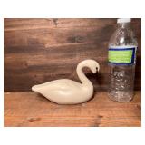 Small White Swan Decoy