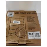 Attic Exhaust Ventilation. New