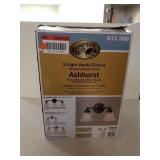 Ashhurst Vanity Fixture Has Broken Glass