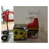 Drill Brush Power Scrubber And Snake Away Spray