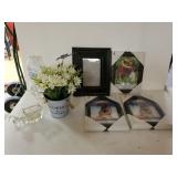 Picture Frames. Glass Horse Drawn Carriage And