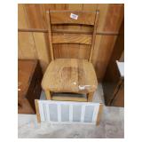 Vintage Chair And Vent Cover