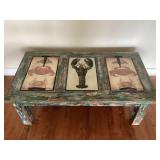 Lobster & Crab Coffee Table With Storage (see
